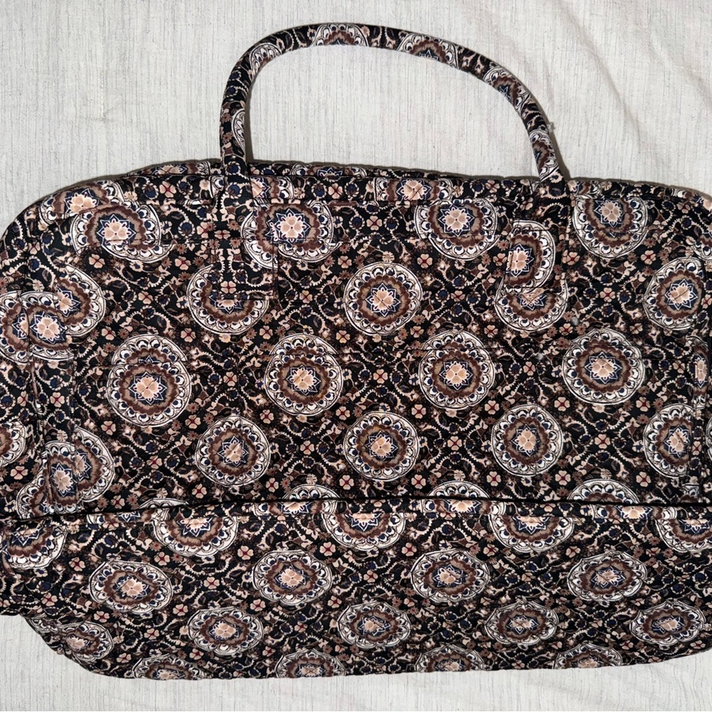 Vera Bradley Black and Brown Patterned Women's Bag